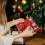 Christmas Wrapping Paper Santa Pattern Single-Sided 70cm x 6