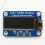 2 Set 0.91 Inch OLED Display Module 128x32 Monochrome I2C-STEMMA QT/QWIIC LCD Screen DIY Module 4