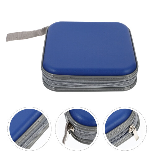 CD case storage pouch for 40 discs portable 2