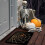 Halloween kitchen mat black ghost decorative rug 3