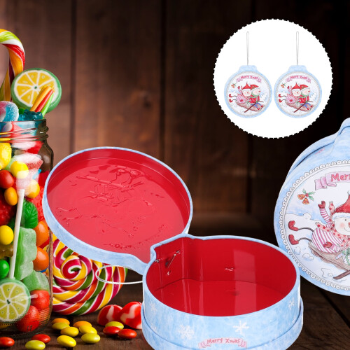 Christmas candy packing box bell shape 2 pcs 1