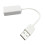 USB Sound Card 2.0 Audio Splitter White 4