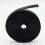PU leather strip for sewing pouches black 3 m 4