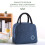 Borsa termica portatile isolata per il pranzo (1 pezzo) 3