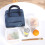 Borsa termica portatile isolata per il pranzo (1 pezzo) 4