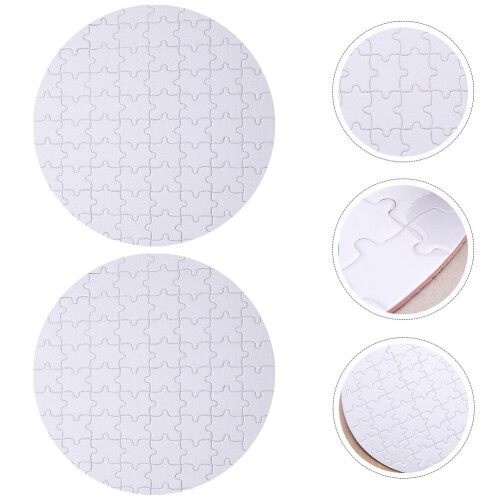 Eease sublimation round puzzle set 4 pieces 1