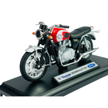 WELLY '02 TRIUMPH BONNEVILLE T100 1:18 NEW MODEL