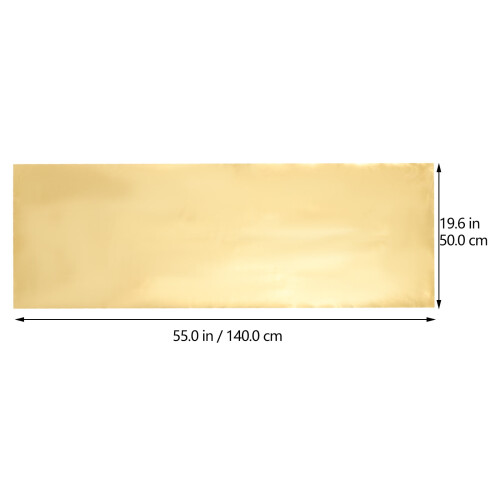 PU leather sheet golden pattern decorative 1 sheet 2