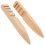 Leather burnisher tool edge finishing 4 pcs 4