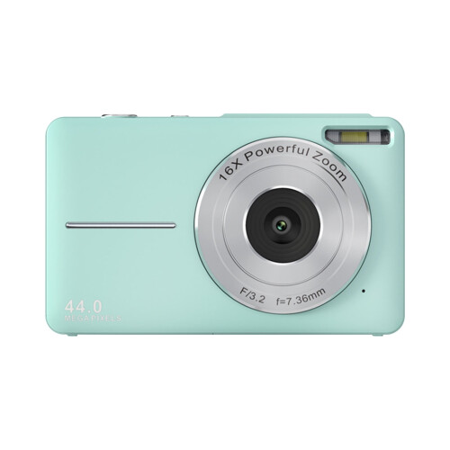 Ψηφιακή φωτογραφική μηχανή Quinlirra44MP1080P για παιδιά, με ζουμ 16X, φορητή συμπαγής 1