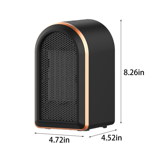 Ceramic Space Heater 1200W with Thermostat Dual Mode 2