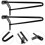 Coffee Table Leg Iron 250mm 2pcs 3