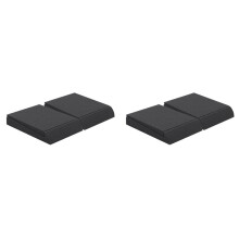 4X Foam Pads for Studio Monitors Speaker Isolation Cushions Sound Dampening for Speaker Stands and Piano Rooms
