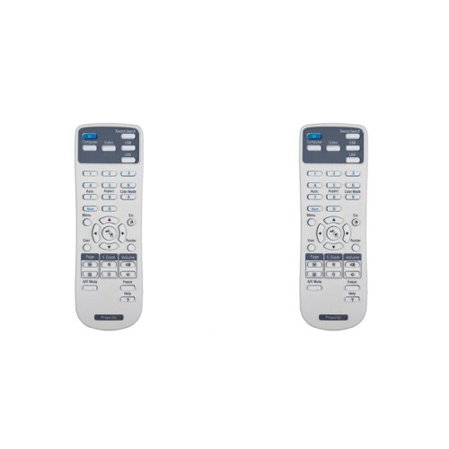2X for  Projector Projektor Remote Control Replacement for EB Series Projector (2181788)