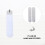 Metal Straight Sock Jig for Sublimation 2 pcs 5
