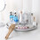 Yoloke rotating kitchen shelf 360 turntable 12-inch 4