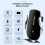 Supporto per auto wireless Qi da 15 W con morsetto automatico, colore argento 3