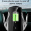 Supporto per auto wireless Qi da 15 W con morsetto automatico, colore argento 4
