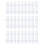 Plastic Garden Picket Fence Edging White 5 pcs 5