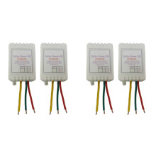 4PCS 1-480Min Timer Adjustable Disconnect Delay Controller AC 110V 220V Power- Delay OFF Relay Voltage Output
