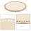 Wooden Basket Bottom Round Blank Crochet Base 2pcs 5