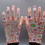 Reusable waterproof cleaning gloves kitchen 12 pairs 8