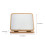 Wooden Vanity Mirror Vintage Silver Household 6
