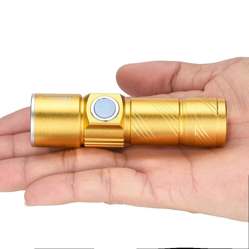 EQWLJWE USB rechargeable LED bicycle flashlight waterproof 1