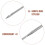 Eease leather sewing awl hand stitch tool set 3