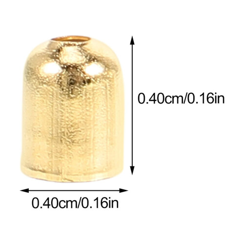 Lixi earring tassel fixing caps 5x4mm 3 packs assorted 2