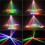 LED Moving  RGBW 4in1  Six Arm  Strobe Light Yellow Flash Lighting 512 Remote Control Stage Effect US Plug 6
