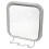 Fogless Shower Mirror Silver with Suction Cup and Hooks 5