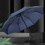 Compact Automatic Travel Umbrella Windproof Waterproof UV 5