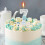 Ice & Snow Digital Candles with Snowflake Cake Labels, 10 1