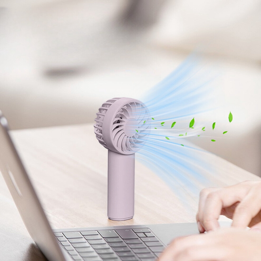 Usb Rechargeable Mini Handheld Fan With 3 Speeds 908436225540