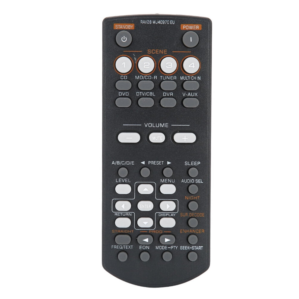 Control Remoto Dvd Emoshayoga Para Yamaha Rav28 Negro 971050834702