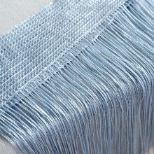 String Curtains for Patio Door Silver 19.68 x 78.74 Inches