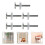 Baby Gate Pressure Mount Screws Wall Protectors 5 pcs 3