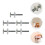 Baby Gate Pressure Mount Screws Wall Protectors 5 pcs 6