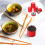 Guangmc red tinplate tea jars5pcs 2