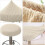 Housse de tabouret ronde, coussin d'assise en polyester, 2 pièces 5