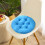 Round Solid Chair Cushion 15.7 inch Non-slip Breathable 5