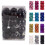 Black Christmas Ornaments Balls 24 pcs 3