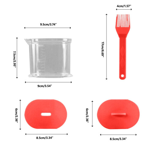 Keukenolieborstel TACILIP Split Design 1 stuk 1