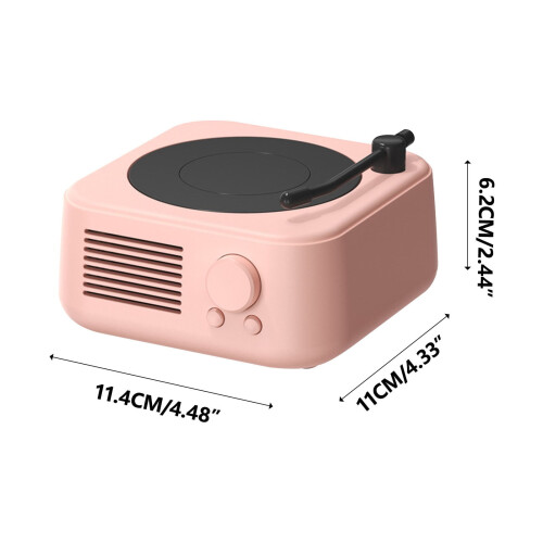 Vintage Bluetooth Speaker for Kitchen Desk Bedroom Office 1