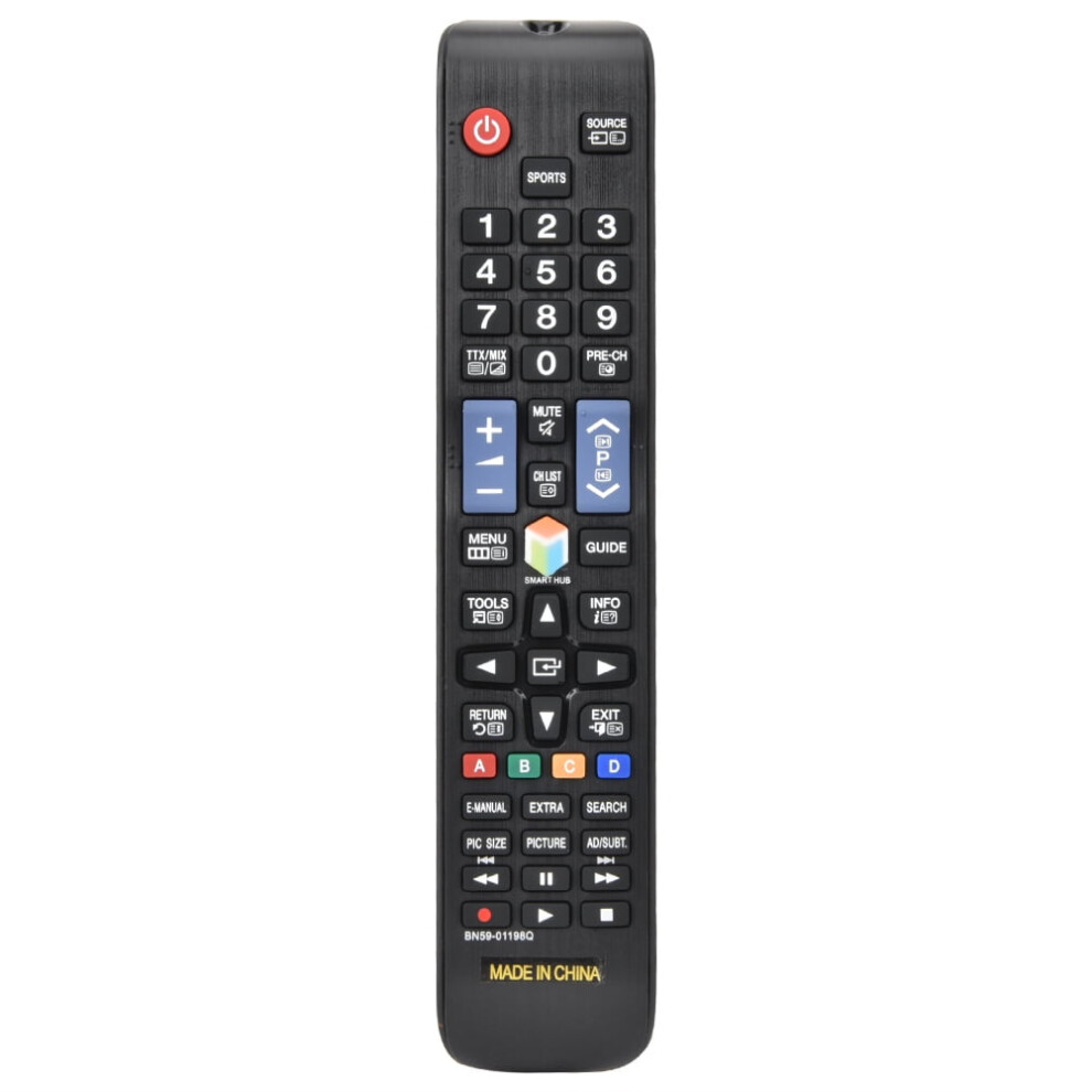 Emoshayoga Bn59-01198Q Universal Tv Remote Control Black 971050840086