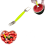 Wassermelonenschneider-Gabel aus Edelstahl, 2 Stück 2