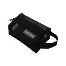 Txmfgh pencil case nylon transparent large capacity