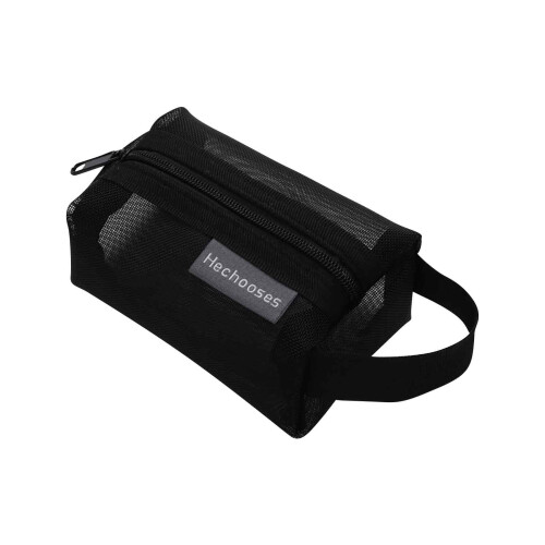 Txmfgh pencil case nylon transparent large capacity