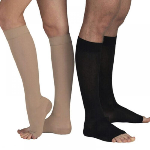 Women's Compression Socks 15-20 mmHg Open Toe 1